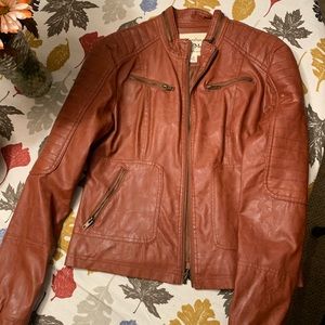Women’s Medium Brown Faux Jacket